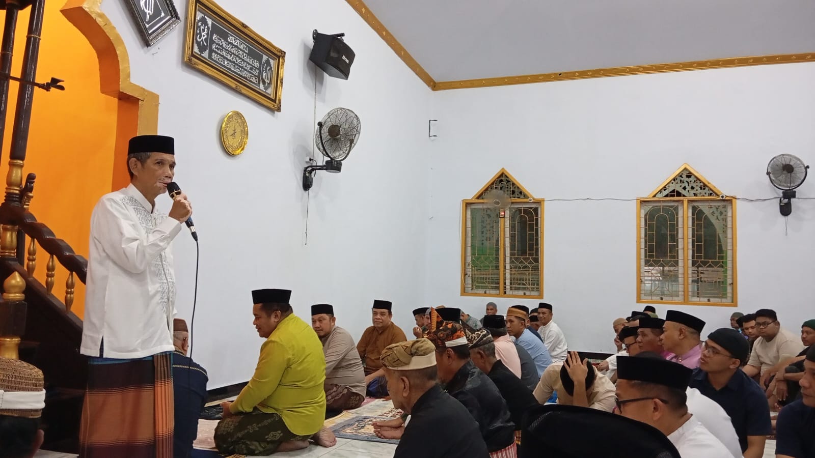 Ketua MUI Kabupaten Gorontalo Sampaikan Ceramah Pentingnya Eksistensi Iman Selama Bulan Suci Ramadhan